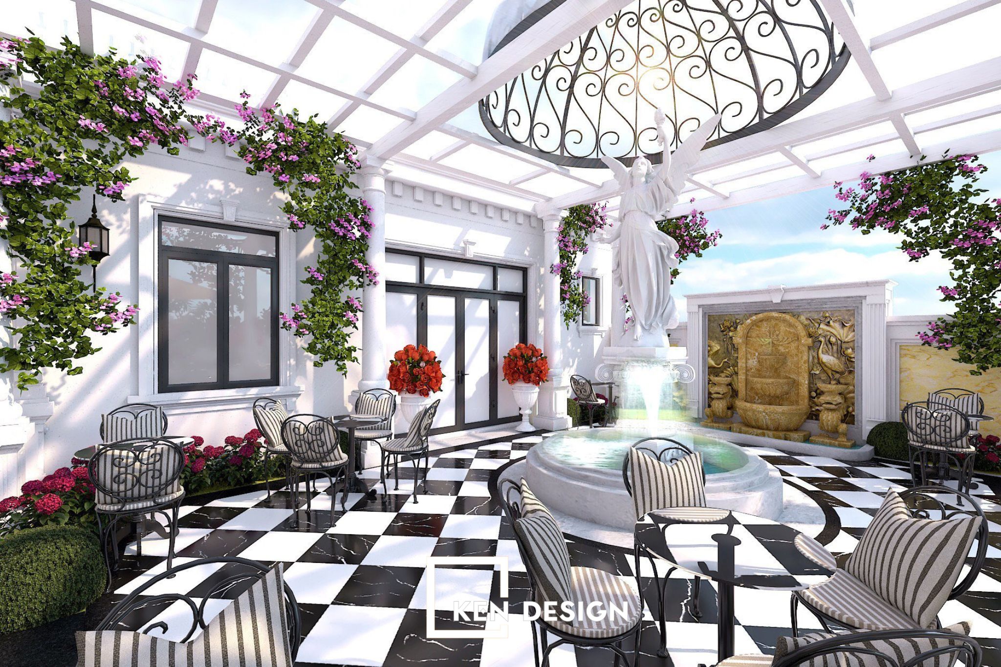 De Lu·ury Coffee设计项目丨越南河内丨KenDesign-17