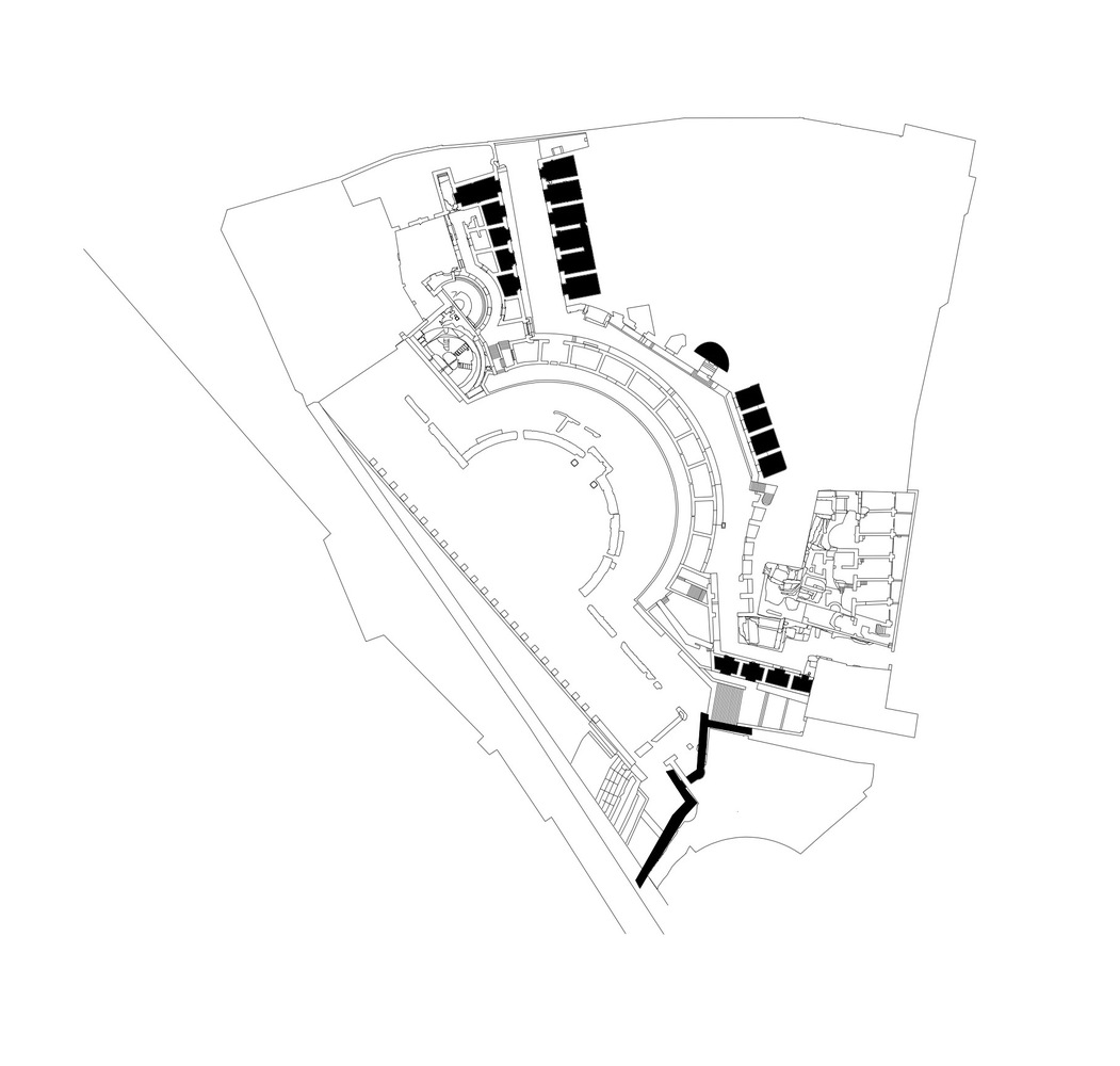 罗马 Trajan 市场古商铺修复-15