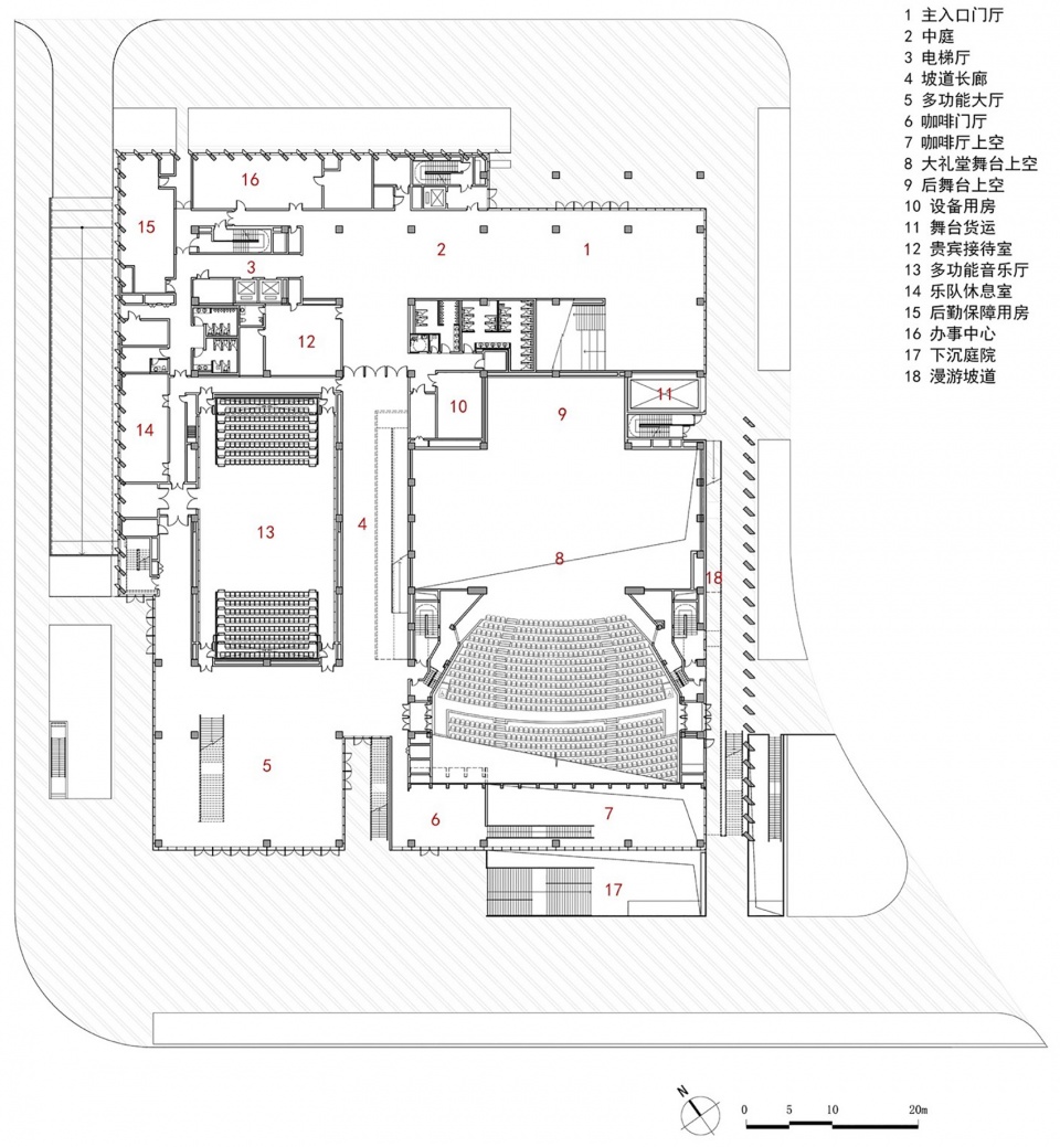 同济大学艺嘉楼（嘉定校区学生活动中心）丨中国上海丨同济大学建筑设计研究院（集团）有限公司 麟和建筑工作室-102