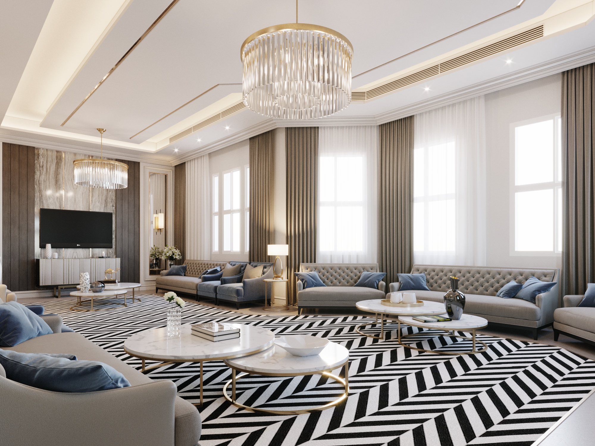 新古典主义别墅丨Shady Salah-8