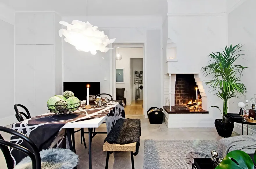 39m²瑞典工作室,小空间大舒适-5