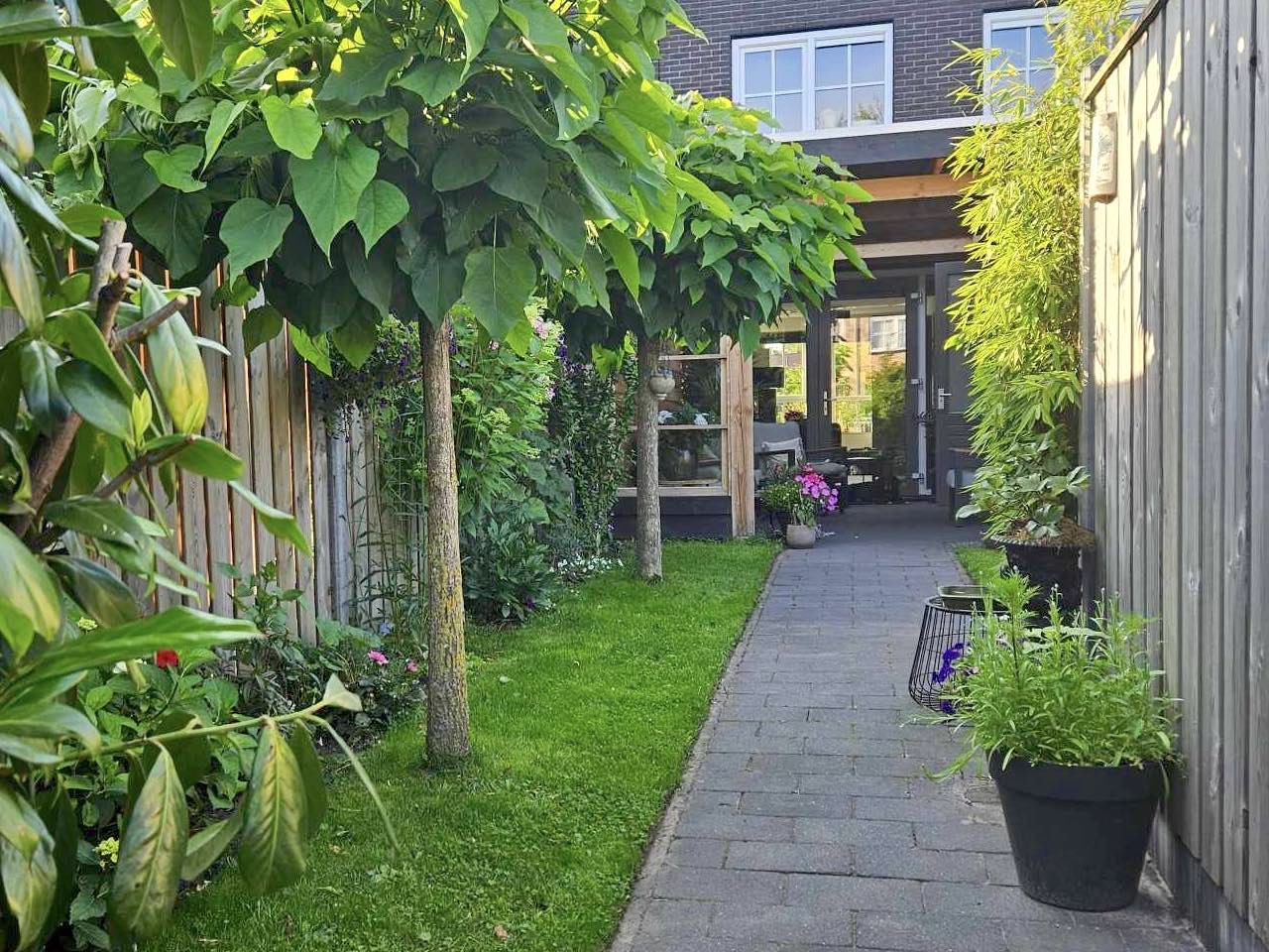 Margreet的带露台小花园丨荷兰阿森-2