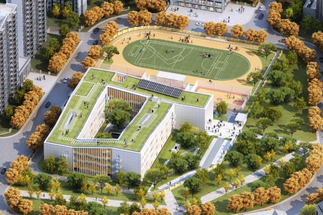 数字产业新地标！中建八局郑州鲲鹏软件小镇项目竣工-67