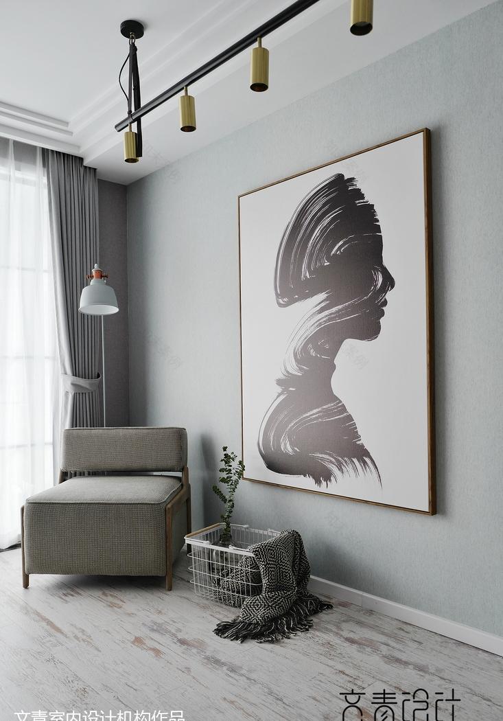 高级北欧风 175 平米摄影师家 | 绿色植物与黑白灰的完美融合-67