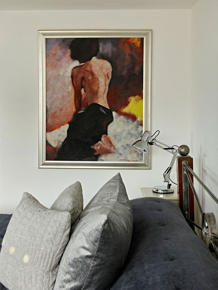 伦敦温馨小窝 | 色彩和谐与舒适的完美融合-18