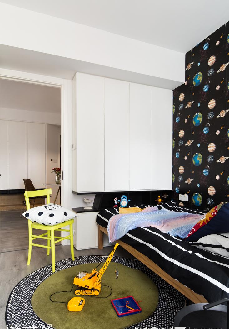 武汉家庭亲子空间设计 | 色彩斑斓的北欧风-34