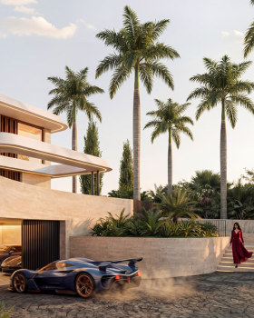 Sculpted Serenity Villa | Switzerland