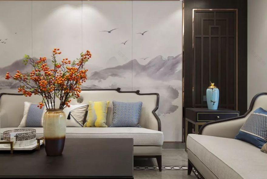 建工新城新中式家居,东方意蕴与现代材质的完美融合-0