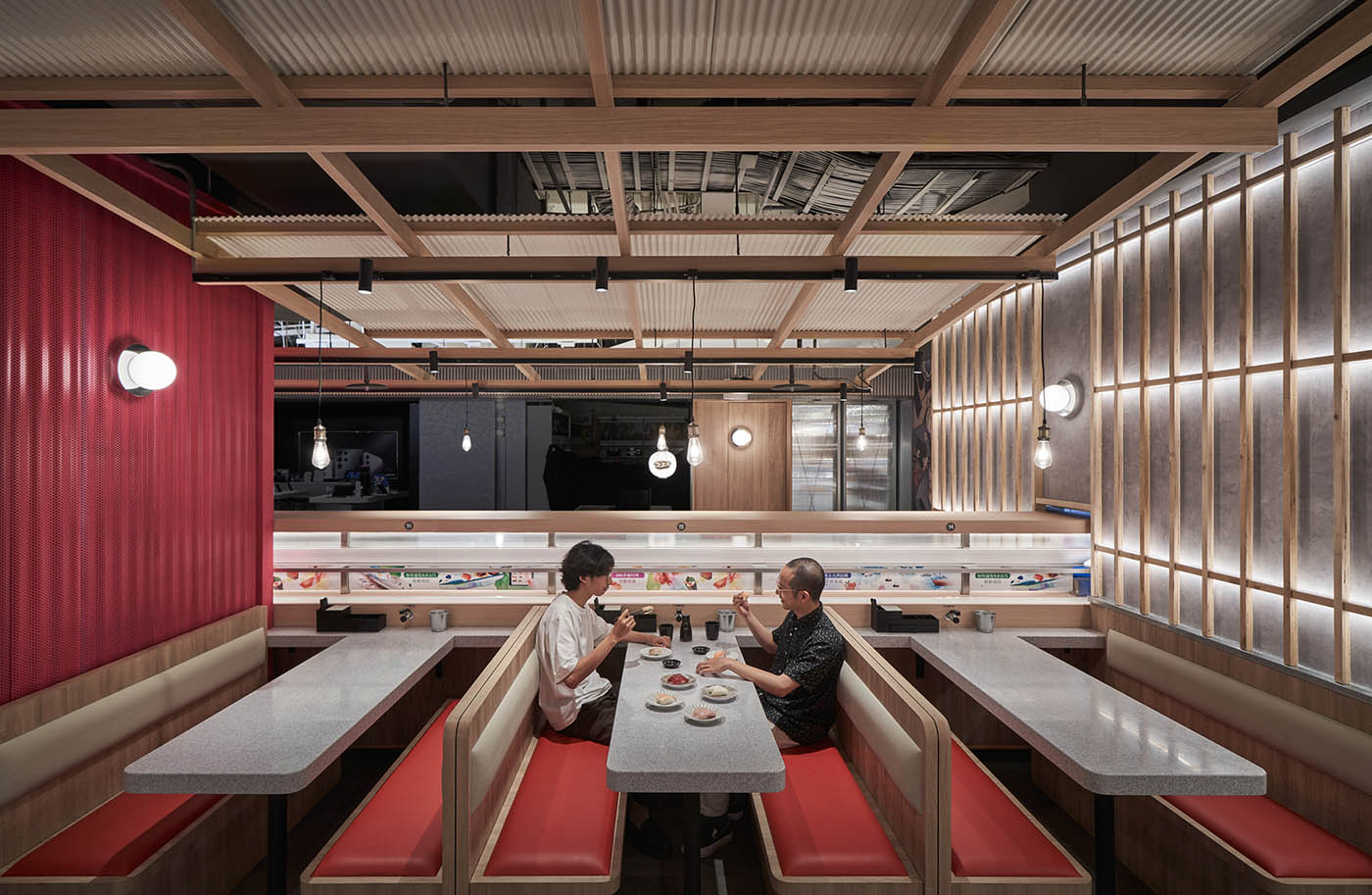【餐廳室內設計】全新壽司體驗：茶酒屋『MAGIC TOUCH 台中勤美店』開物設計-3