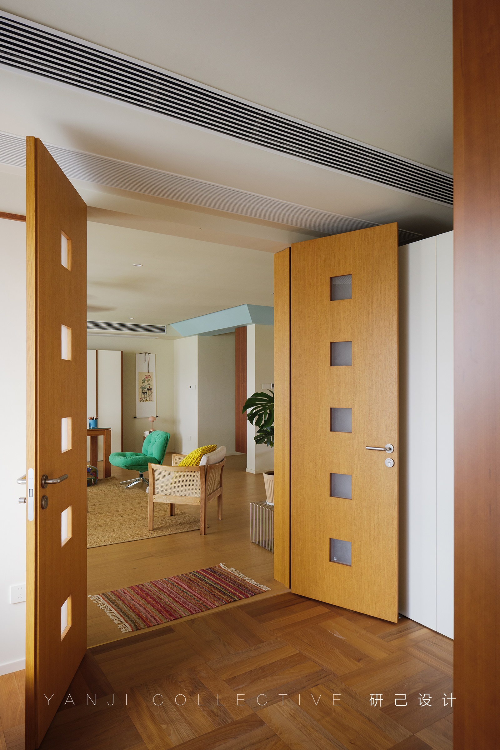 150㎡柚木色的中古家丨中国芜湖丨研己设计-27