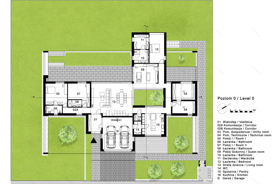 一层房屋丨波兰丨RS+ Robert Skitek-16
