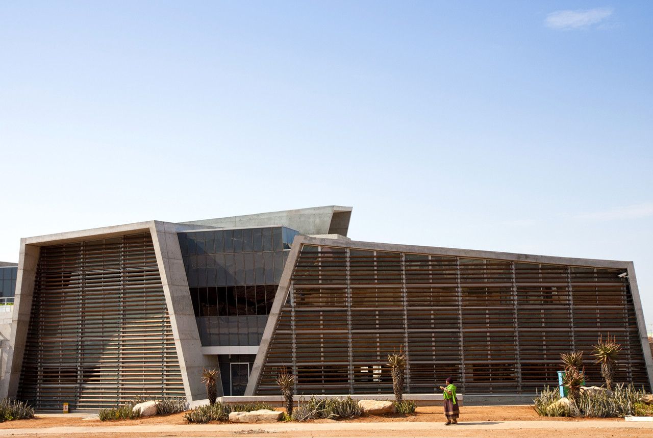 南非 Ubuntu 中心 | 建筑与环保的共生-13