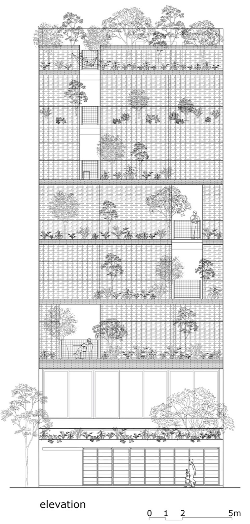 Tropical Flow住宅丨越南河内丨H&P Architects-91