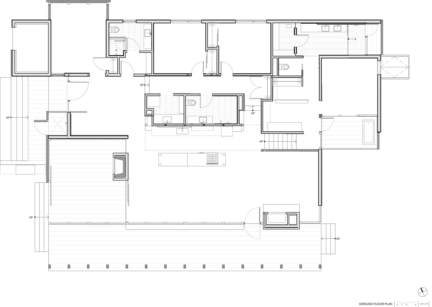 周末家庭度假屋丨美国纽约丨Koning Eizenberg Architecture-23
