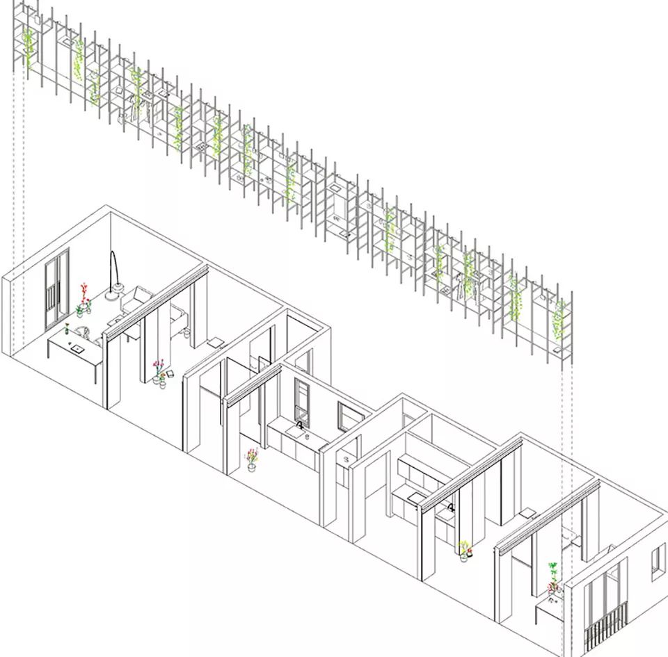 圣安东尼阁楼住宅 | 灵活体系，光影交叠-38