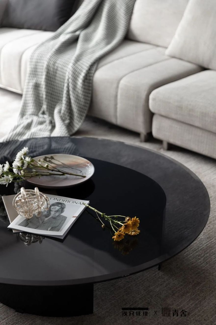 《光•影》 现代极简风格住宅设计丨浅尺住建-1