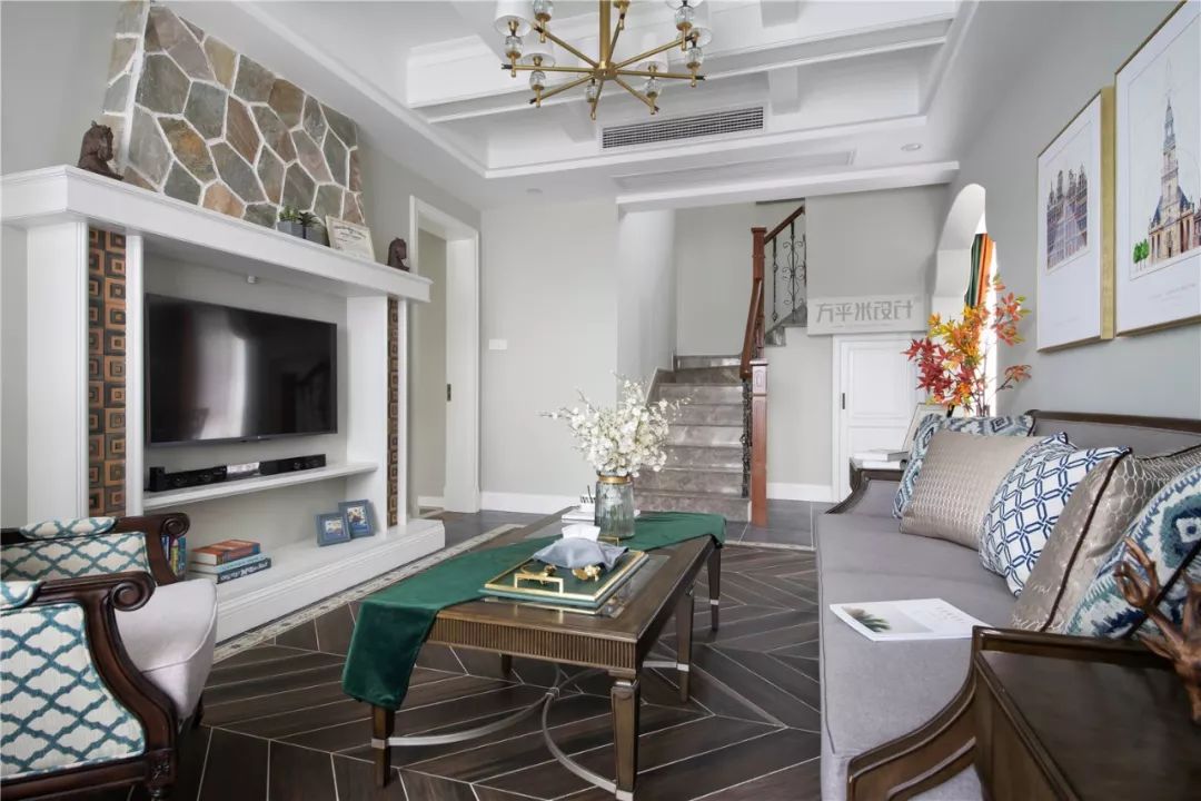 方平米设计 | 现代美式实景新作《相遇缇香》-29