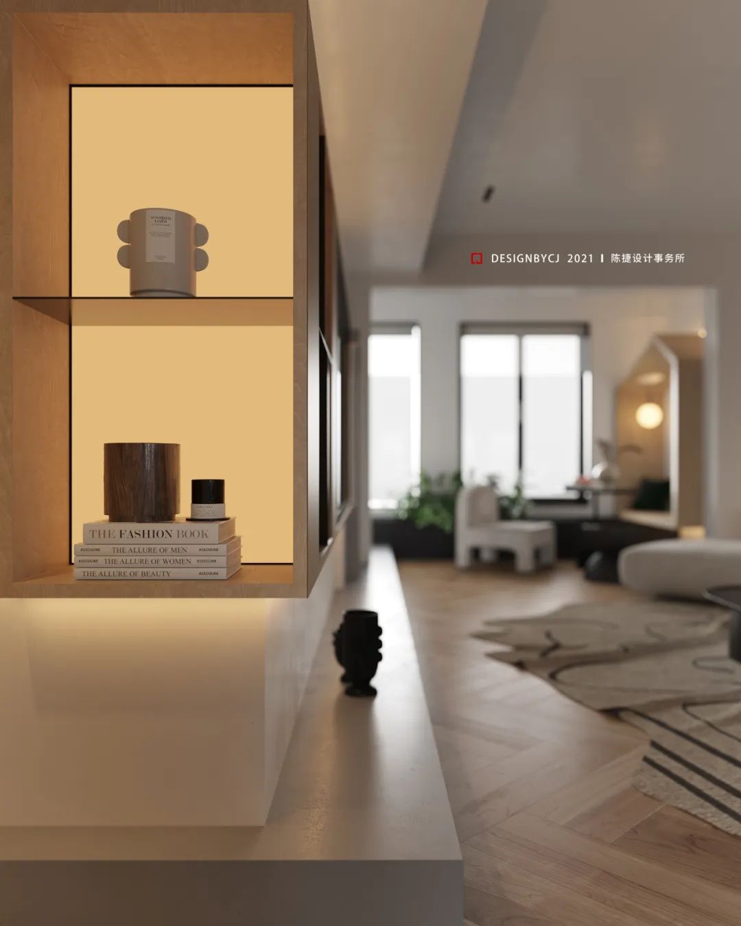 汕头悦景逐光 · 现代极简空间的光影魅力丨中国汕头丨集句设计-11