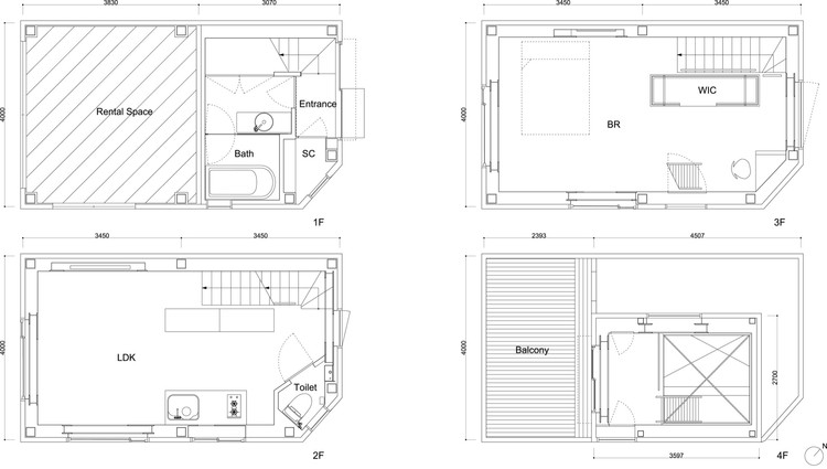 东京筑岛空间实验·人体与居住空间的深度探索-15