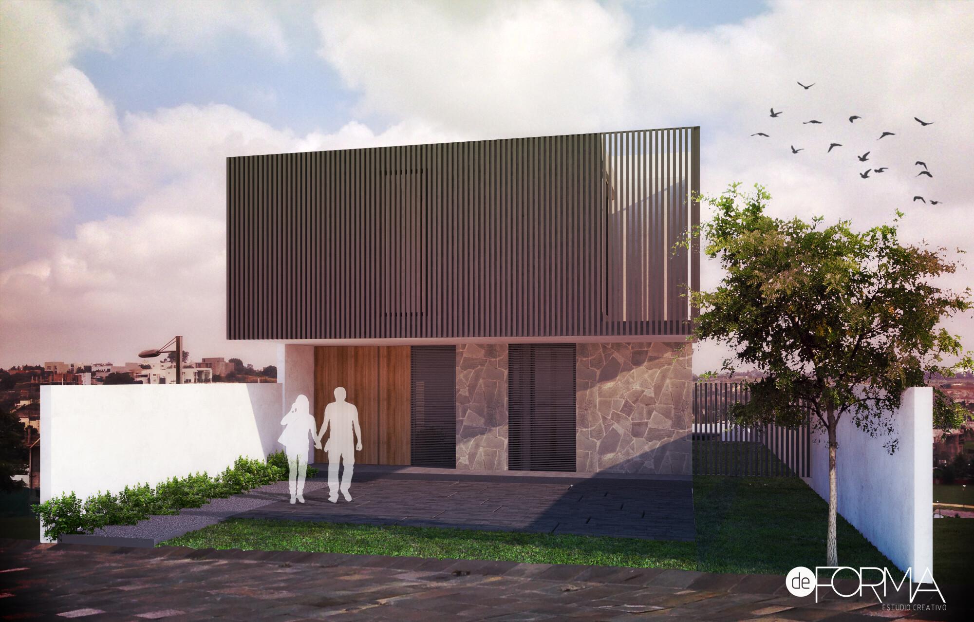 墨西哥城市景观别墅设计-11