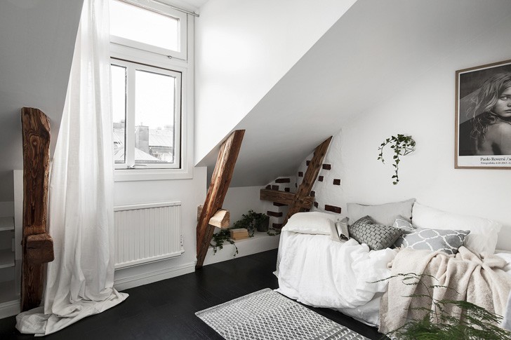斯德哥尔摩温馨北欧阁楼-15