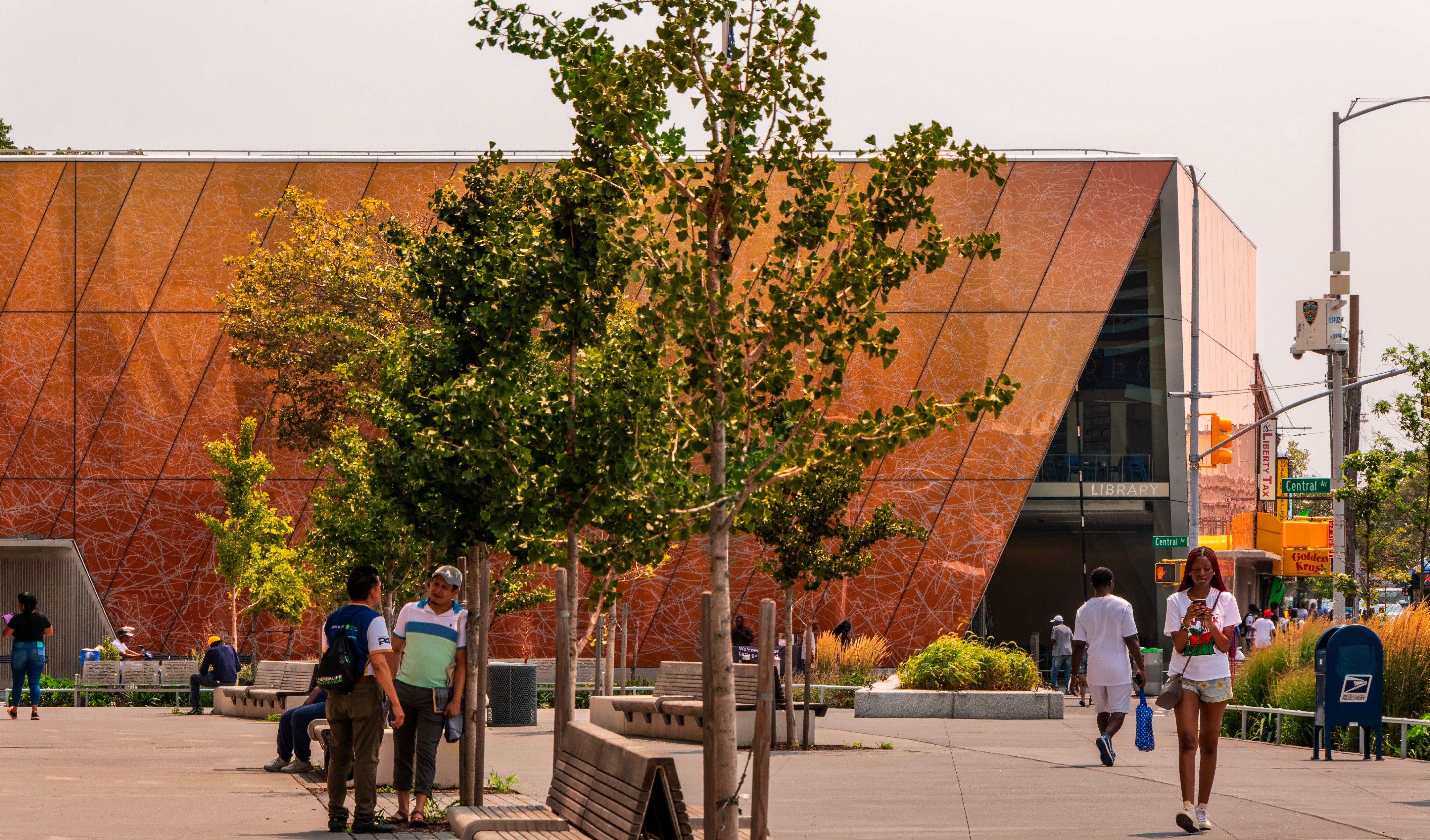 法拉盛图书馆丨美国纽约丨Snøhetta-6