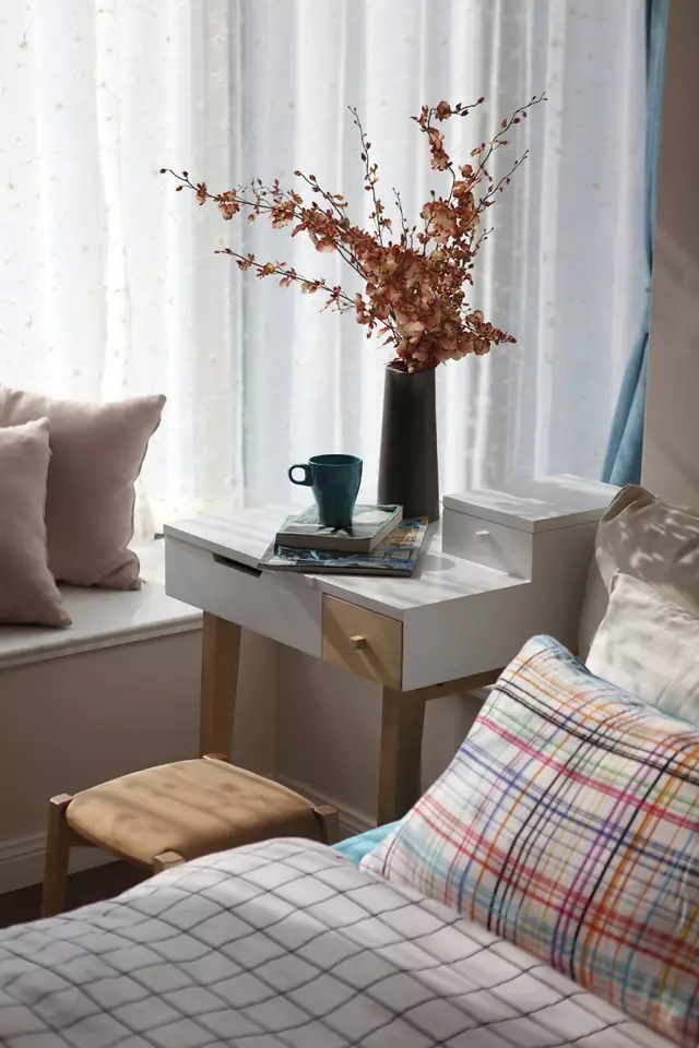 快来取经！100㎡美过样板间的三居室,混搭新格调！-16