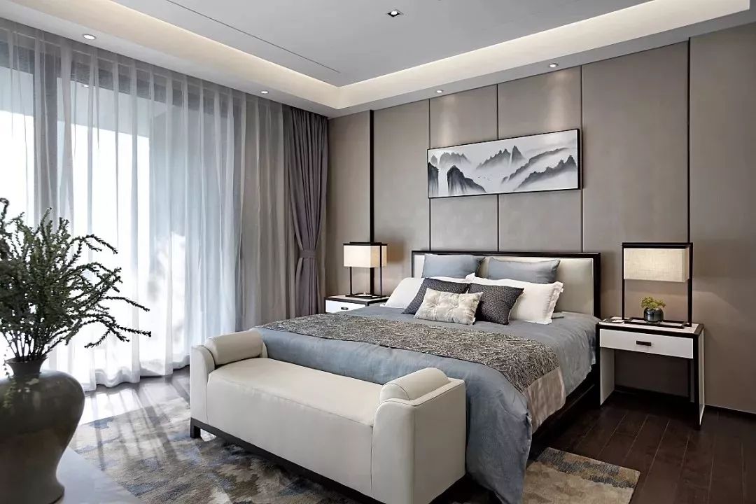 柳州双拼别墅 | 叶胤祥打造 500㎡淡雅中式空间-34