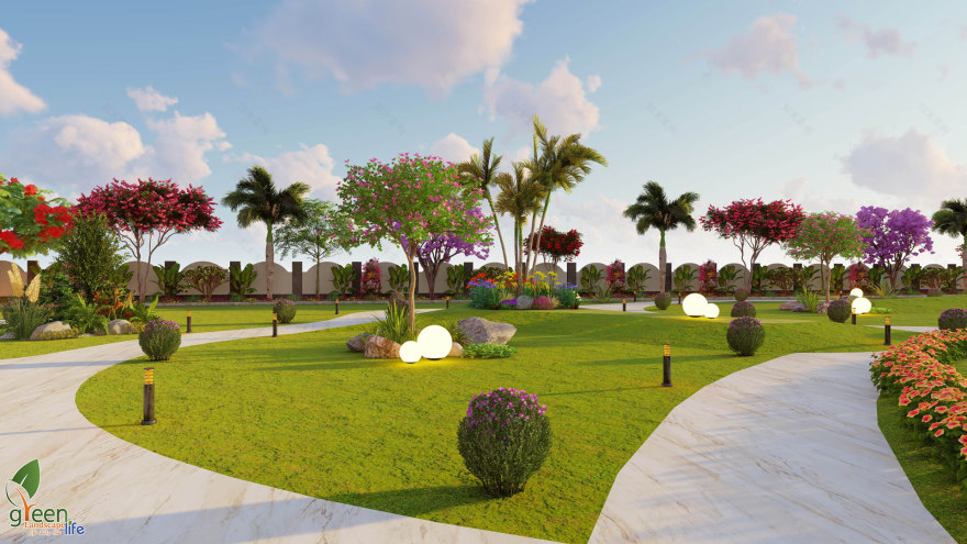 私人别墅户外空间概念-10