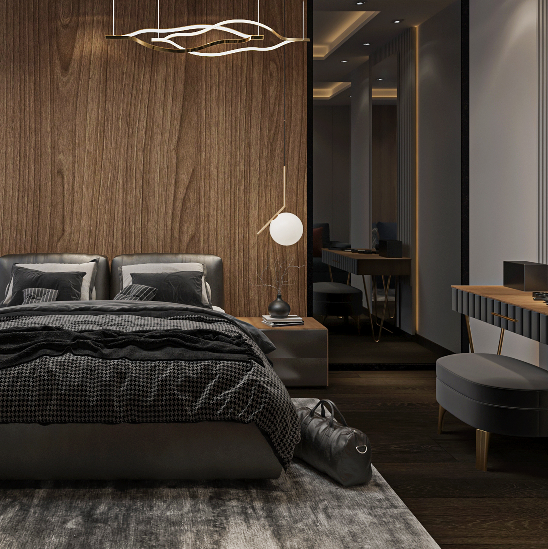 Bedroom modern design in Alexandria,Egypt-2