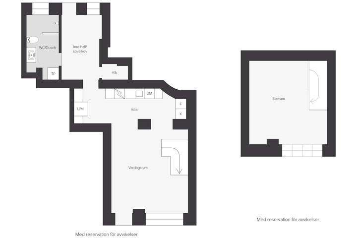Gothenburg brick arch 公寓 | 精致布局与独特魅力-26