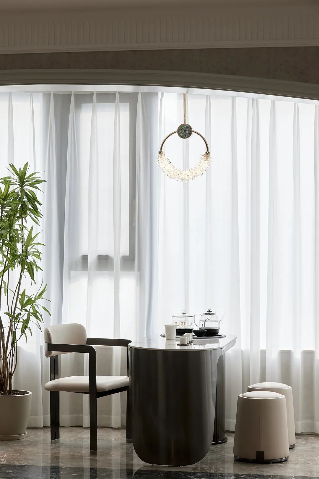 法式浪漫与中国传统工艺的完美融合丨HHDESIGN 紅華设计事务所-62