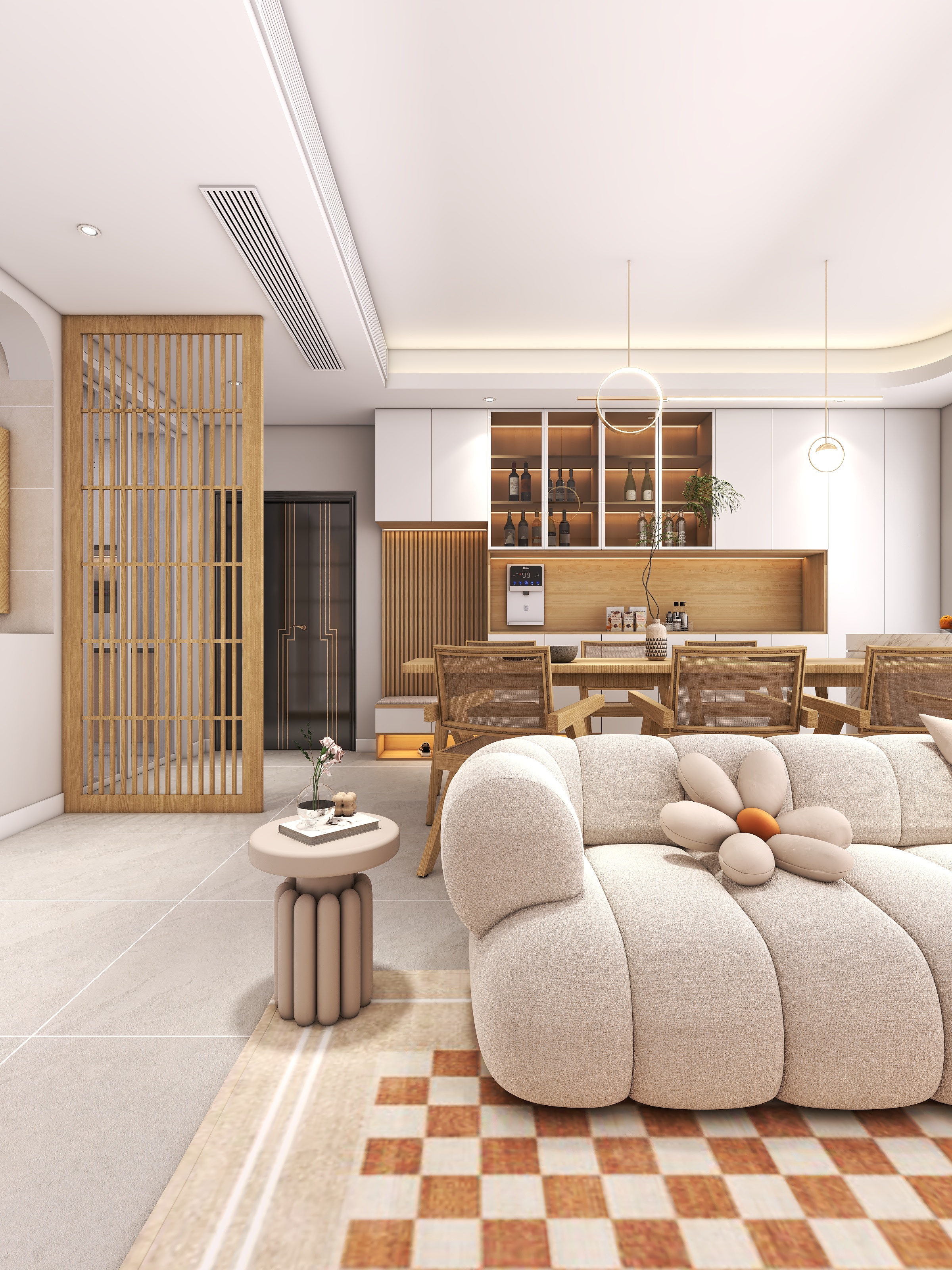 四川成都听湖九园（142平现代简约四居室）-15