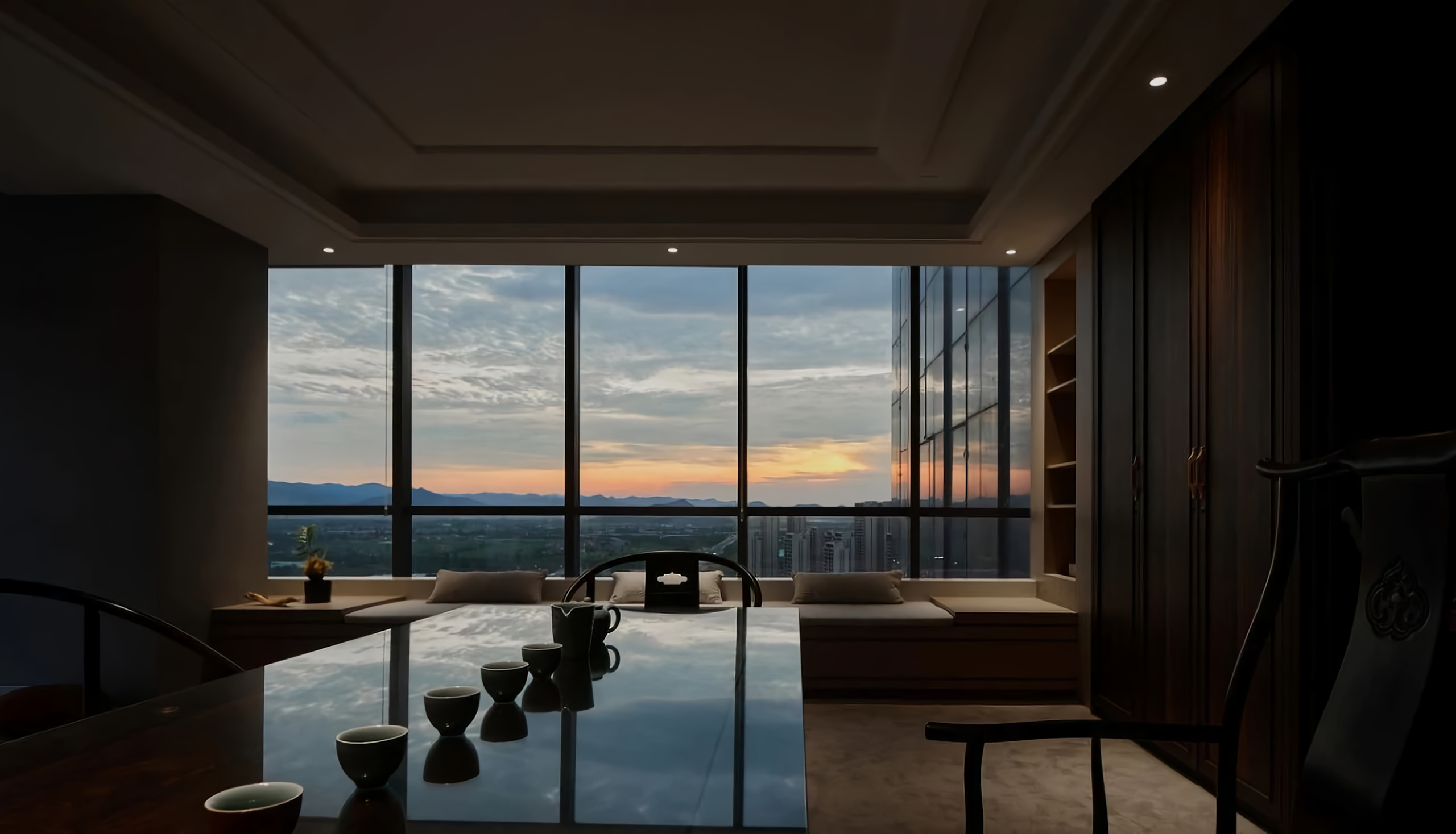 燕华投资集团大厦·顶层办公丨中国浙江丨寓尚设计&泰睿软装-67