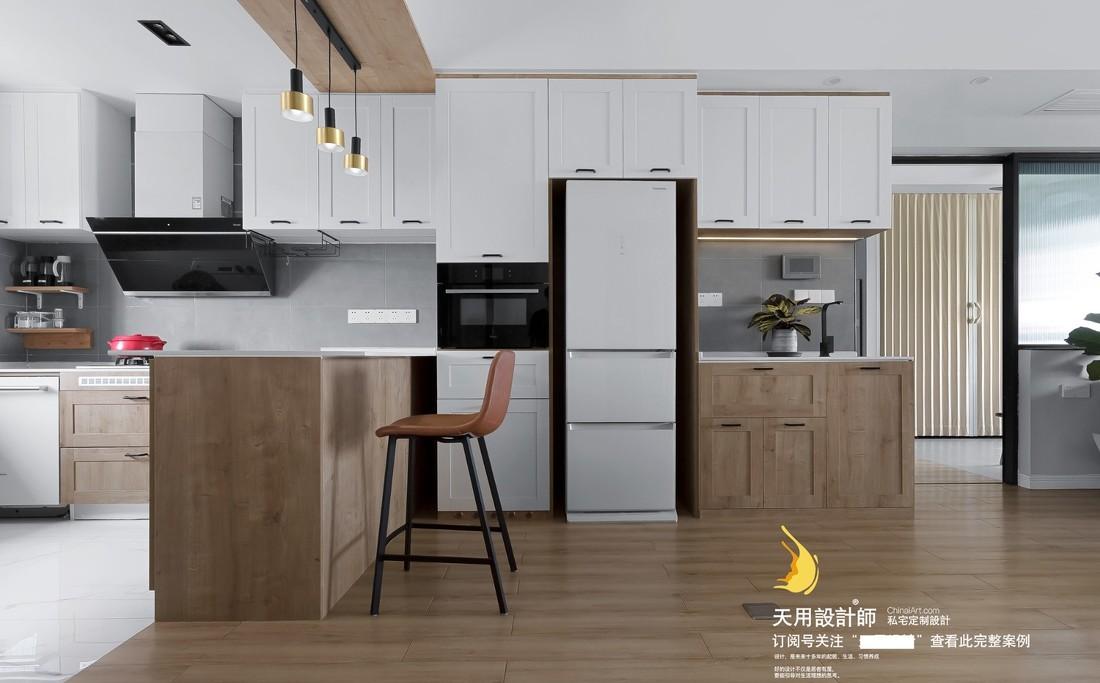 174 平现代混搭风家居,一线江景与空间完美融合-16