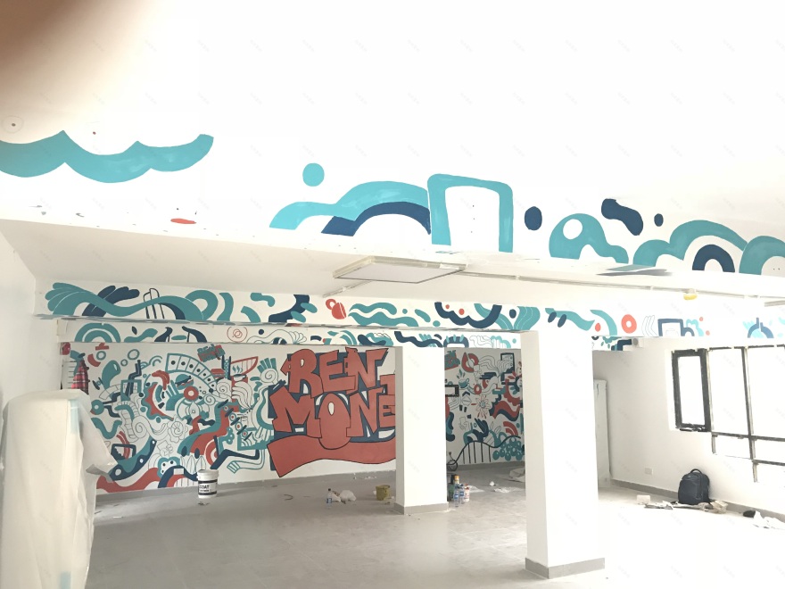 RenmoneyHQ 壁画项目丨尼日利亚丨Spacefinish-4