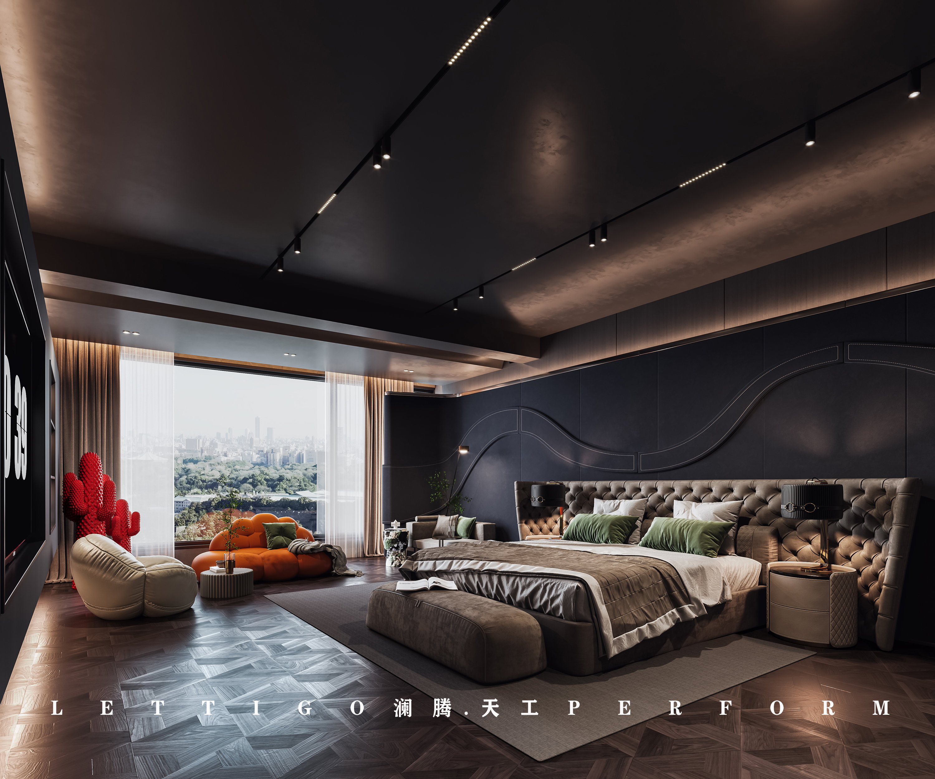 现代轻奢别墅|这该死的高级感谁能抗拒-7