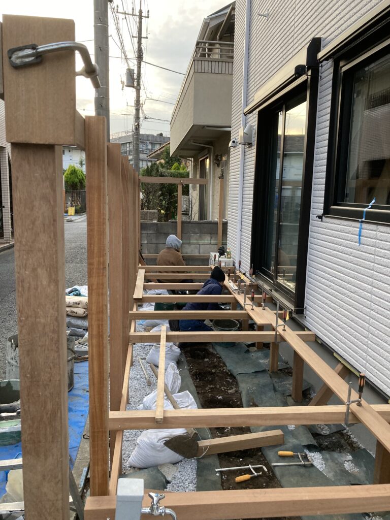 杉並区的木工庭院项目-3