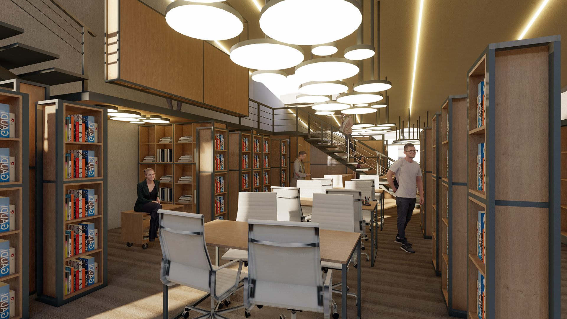 Biblioteca de Posgrado FAUD - Equipamiento B-5