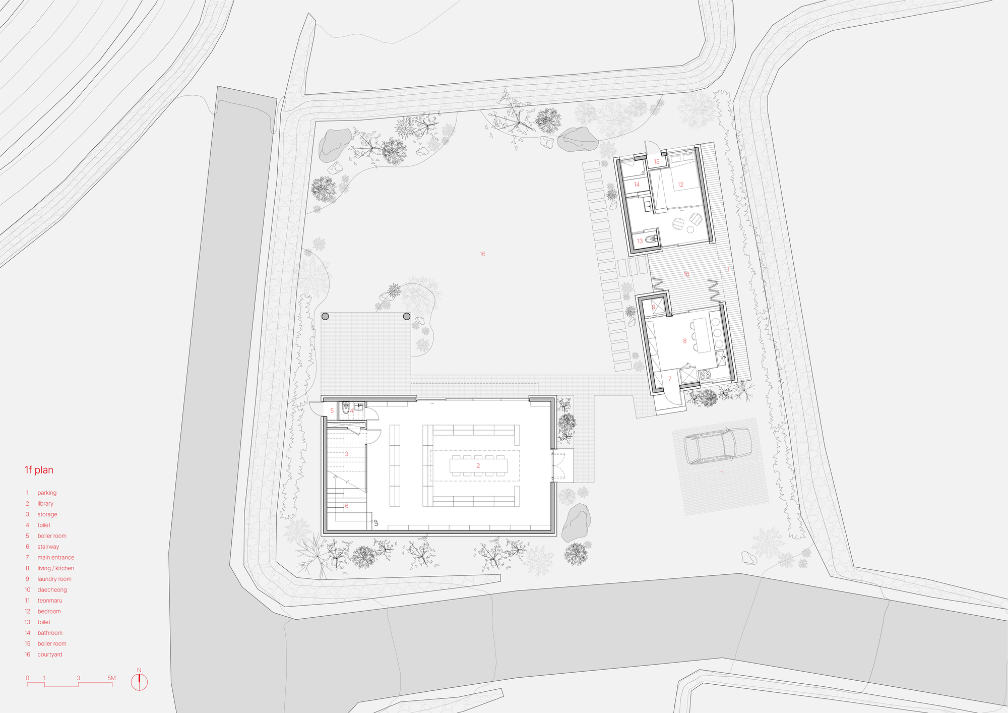 Haksanjae Private Library and Residence / CHAWOOCHAWOO-17