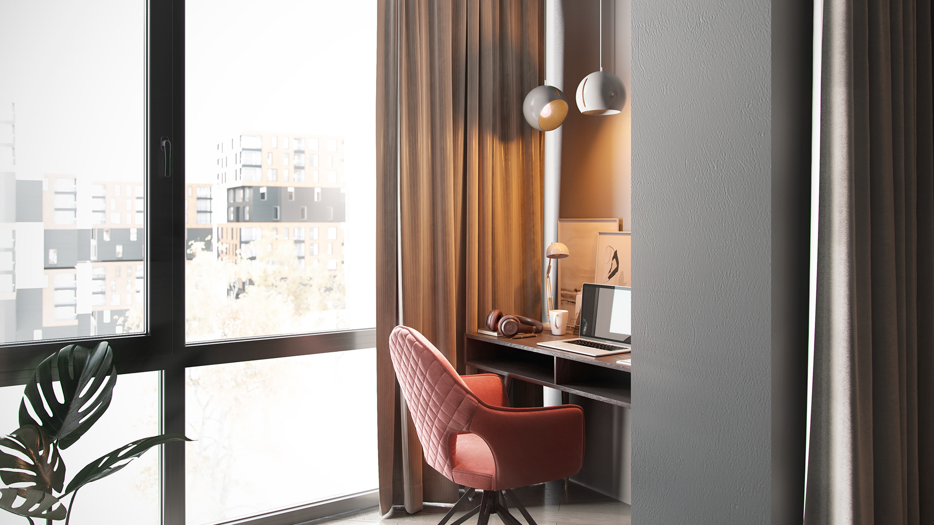 Visualization of an apartment for a couple-19