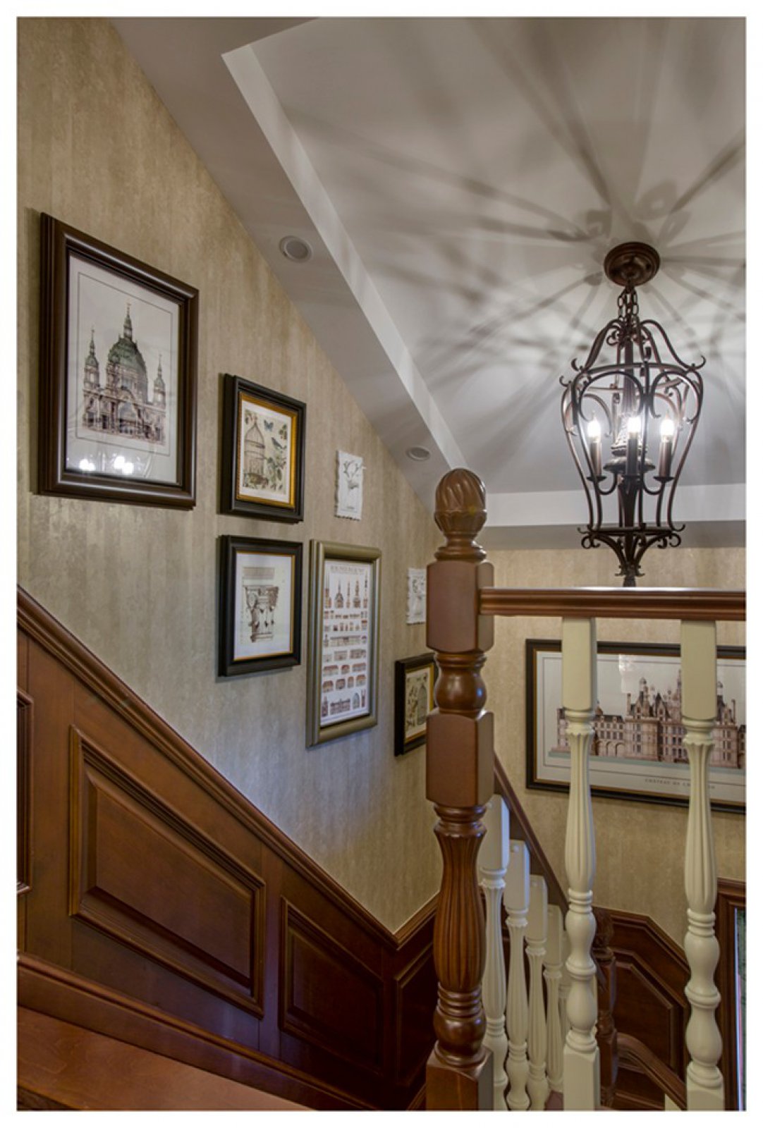 200㎡宁波名仕花园美式新古典住宅设计-18