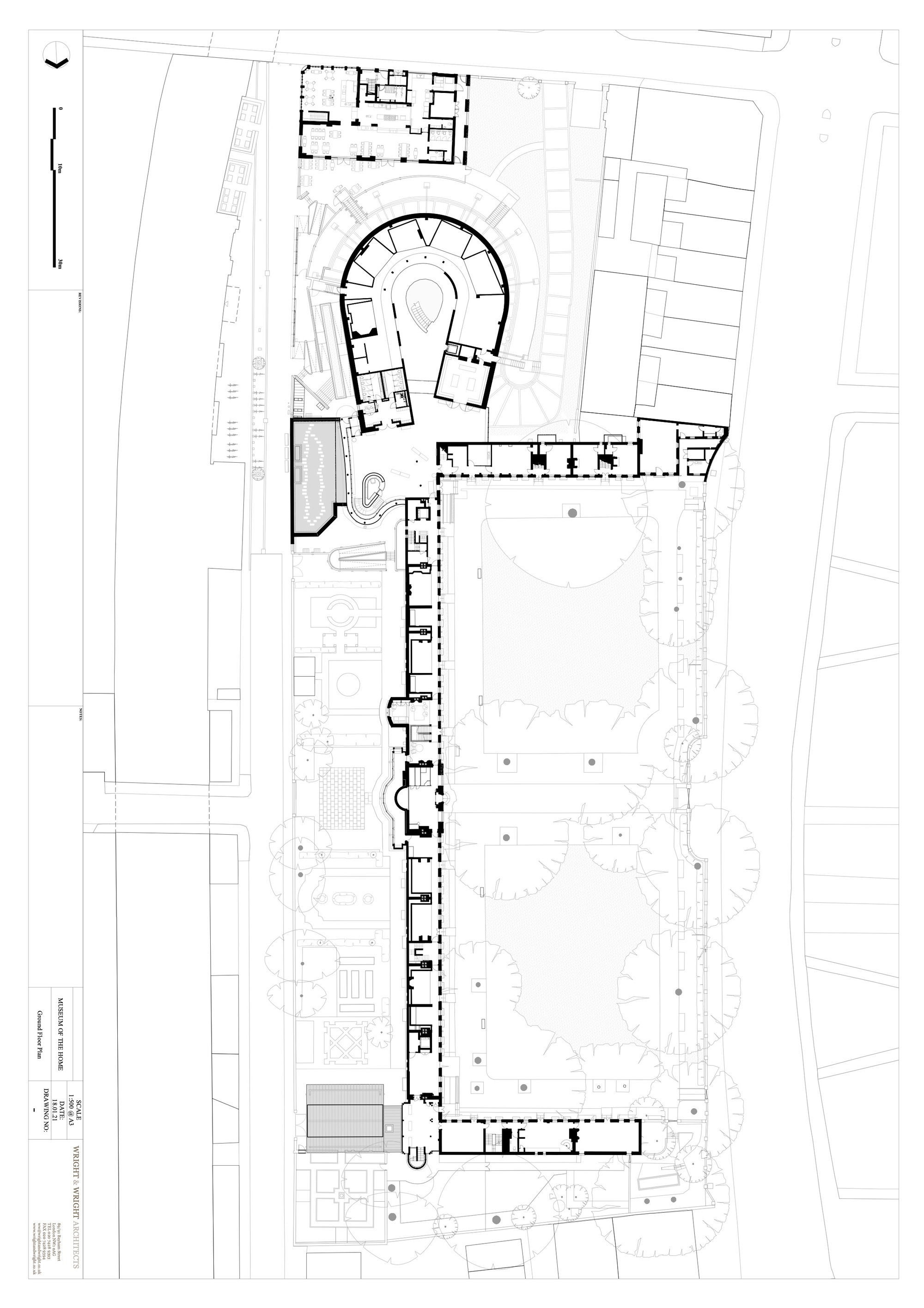 家庭博物馆丨英国伦敦丨Wright & Wright Architects-49