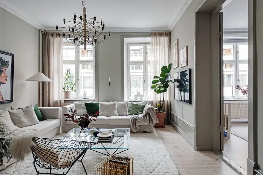 瑞典古宅的莫里斯风格与异域风情-4