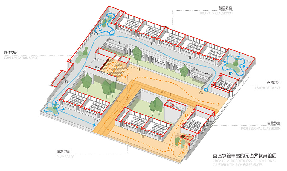 无锡市洛社第二中心小学丨中国无锡丨c+d设计中心-34