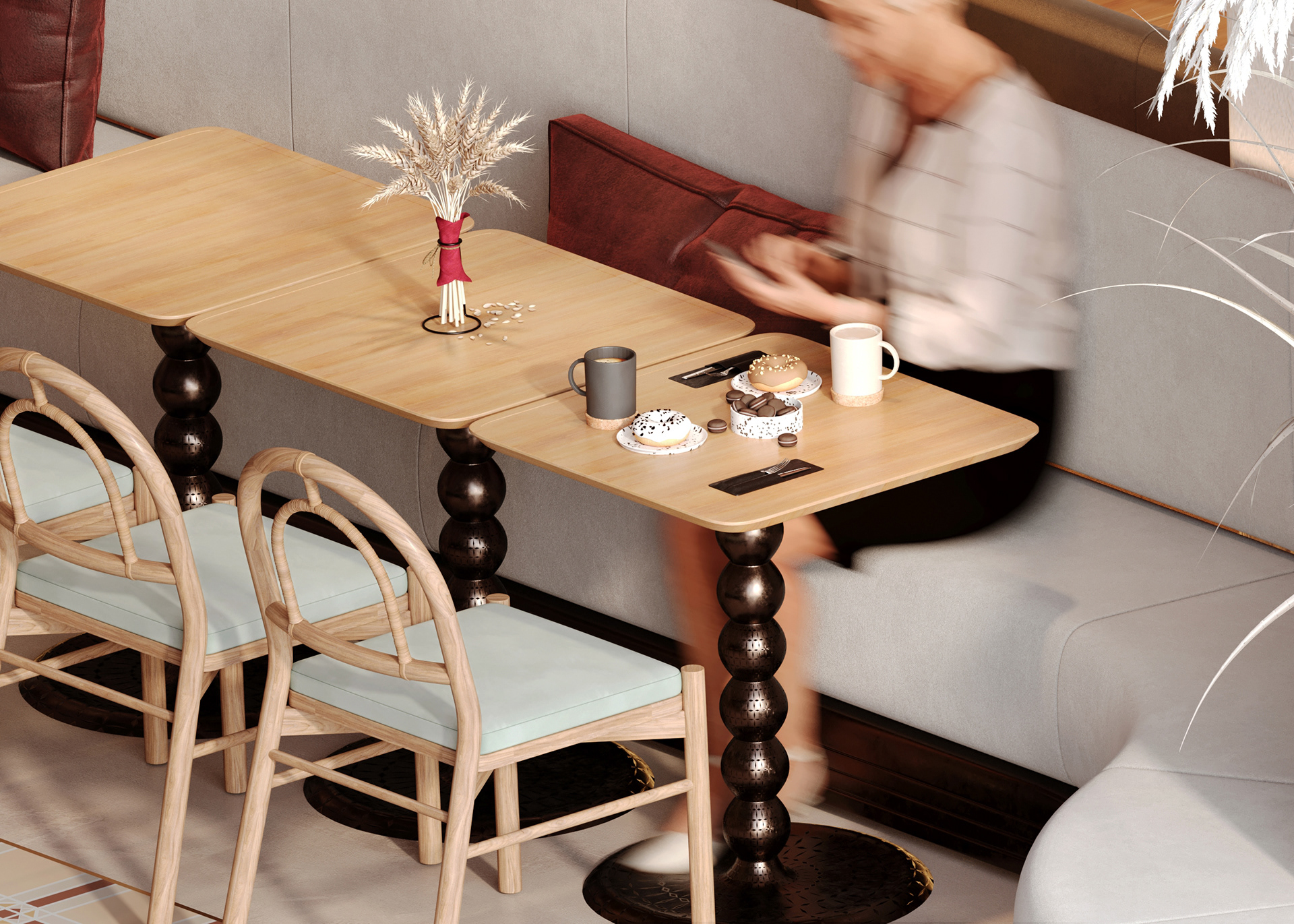 早餐俱乐部咖啡馆丨阿曼丨A  Plus Studio-8