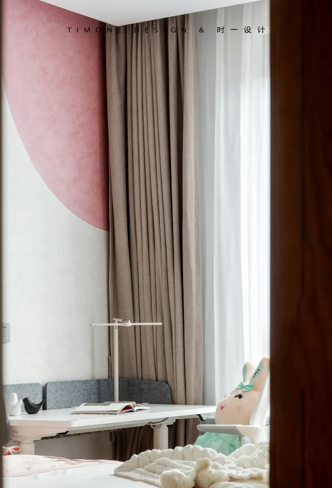 自然温馨六口之家丨中国武汉丨时一设计-49