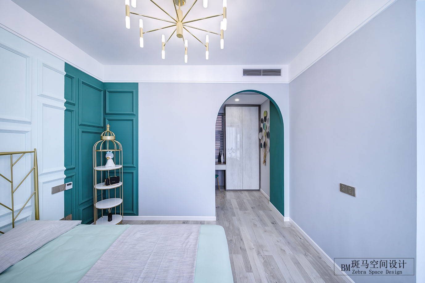 马卡龙色的浪漫空间 | 深圳庐峰翠苑 120 平方少女心设计-29