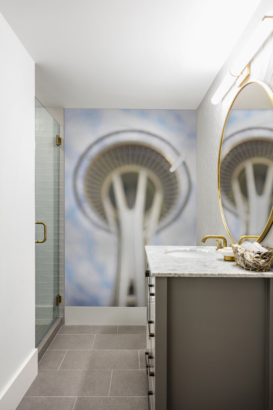 Seattle 水岸山景私人住宅，打造酒店式烹饪娱乐空间-27