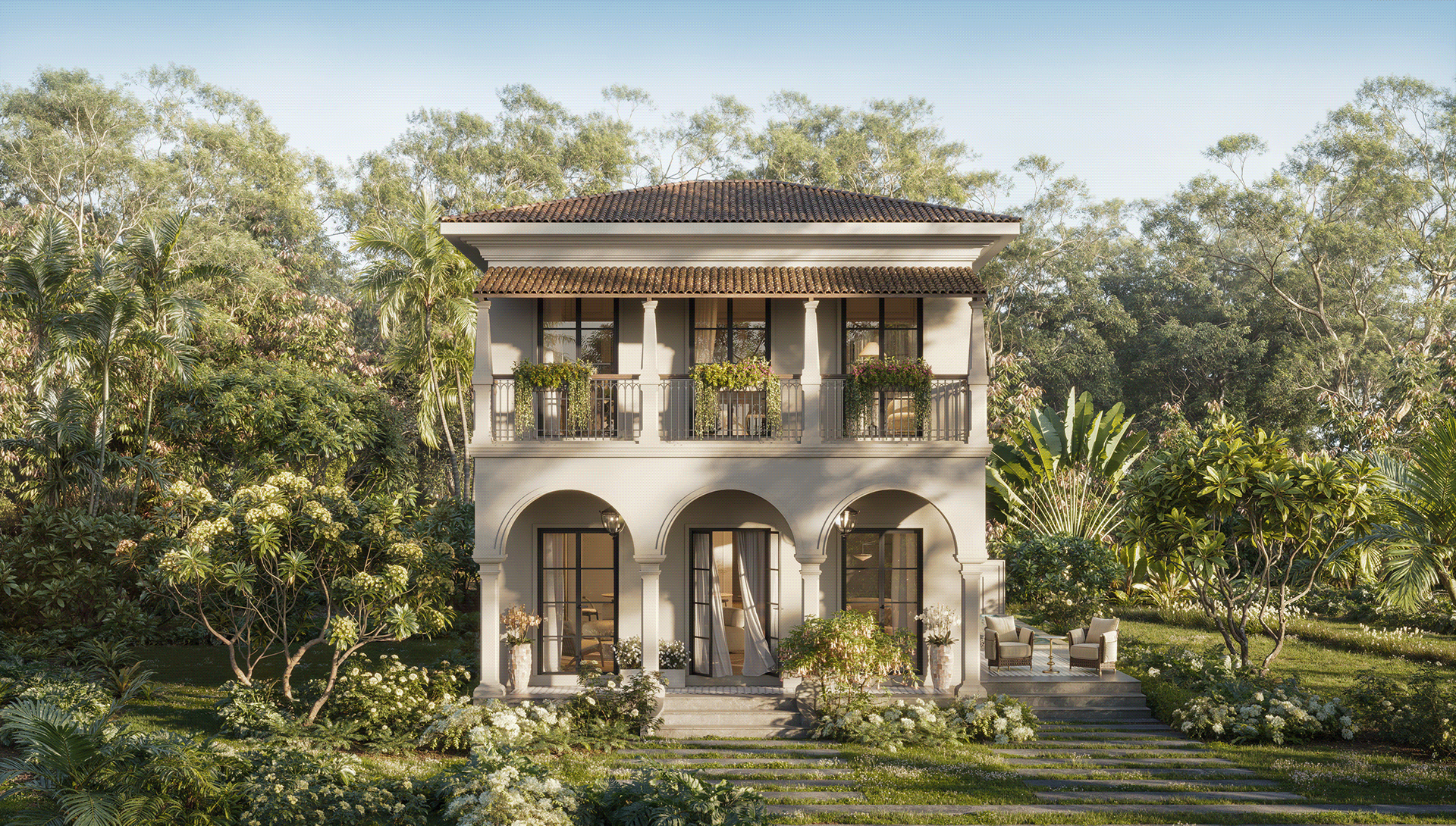 私人别墅综合楼丨VizLine Studio-5